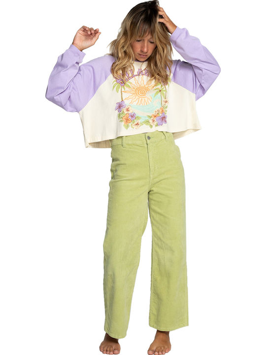 Gold Cord Women's Fabric Trousers GGK0/WILLOW