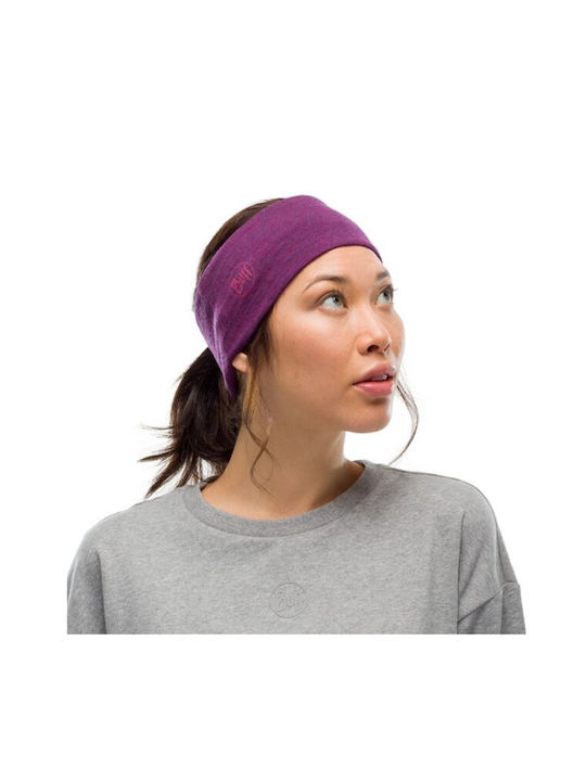 Buff 2l Midweight Merino Wool Bandană sport Violet