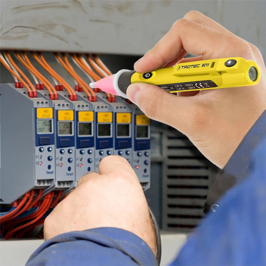 Trotec Ανιχνευτής Τάσης BE15 AC AC με Εύρος Μέτρησης 24 - 1000V