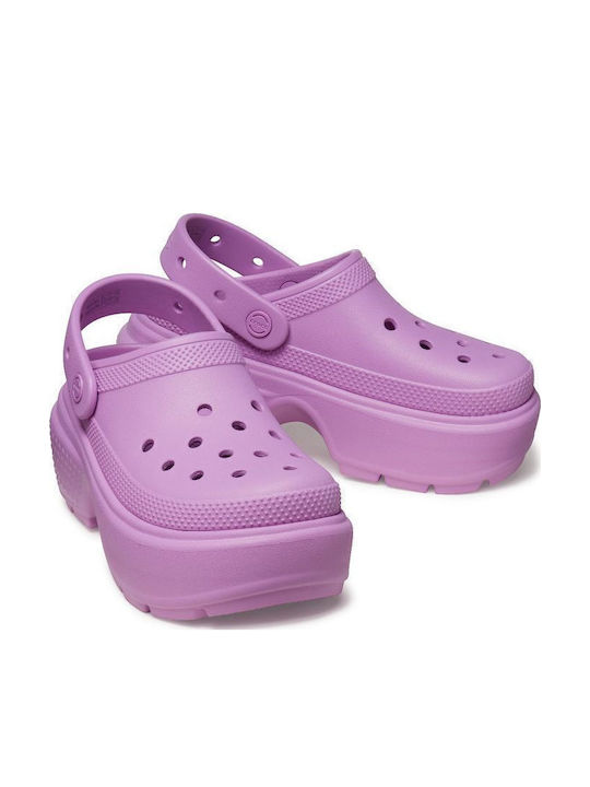 Crocs Stomp Women's Clogs Pink Crocs Stomp Women's Clogs Pink
