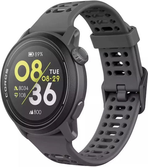 Coros Pace 3 Smartwatch with Heart Rate Monitor (Black)