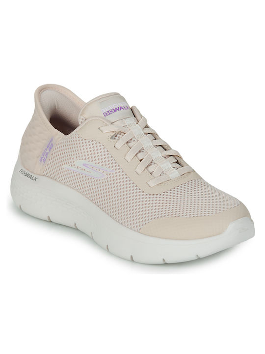 Skechers Slip Damen Sneakers Grau