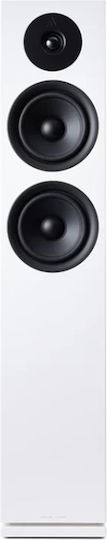 Argon Audio Forus 55 Pair of Hi-Fi Speakers Floor 2 No of Drivers W17xD26.6xH86cm. White