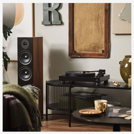 Argon Audio Forus 55 Двойка Hi-Fi Говорители Подов 2 Брой шофьори Ш17xД26.6xВ86см. Орех