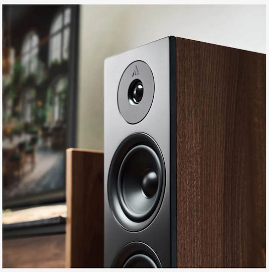 Argon Audio Forus 55 Двойка Hi-Fi Говорители Подов 2 Брой шофьори Ш17xД26.6xВ86см. Орех