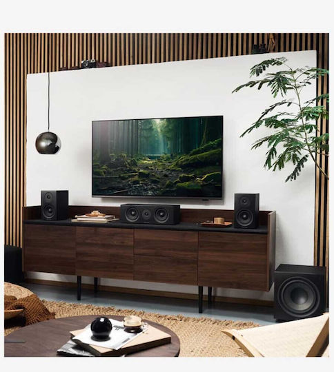Argon Audio Forus 4 Ζεύγος Ηχείων Hi-Fi Βιβλιοθήκης 2 Δρόμων Π23.9xΒ18.9xΥ14.8εκ. Μαύρο