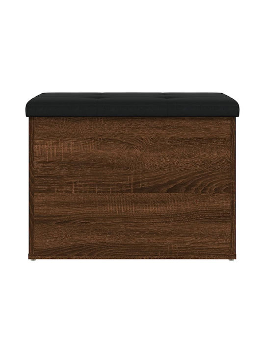 Stool For Living Room With Storage Space Wooden Coffee 62x42x45cm