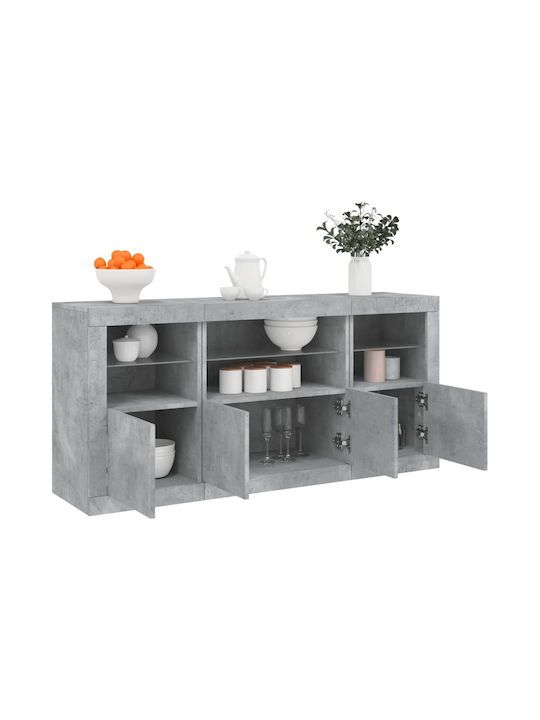 Μπουφές Gray 142.5x37x67cm