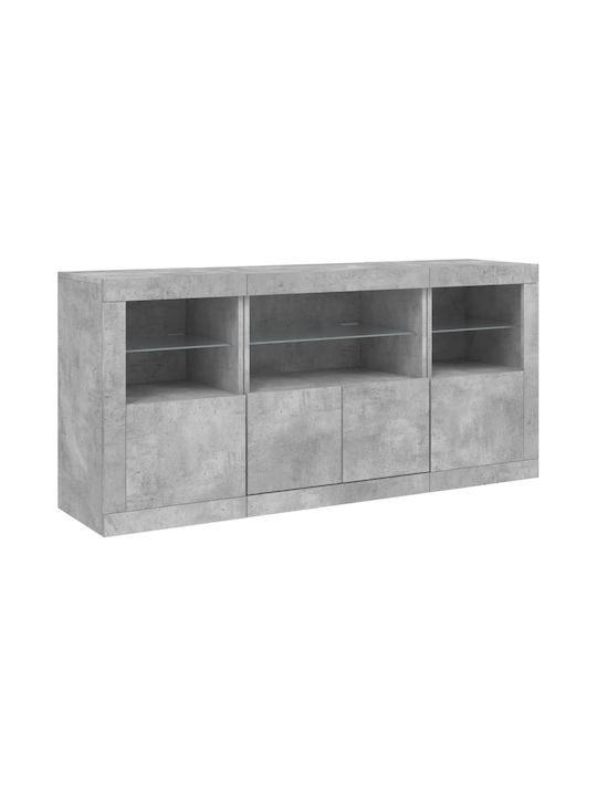 Μπουφές Gray 142.5x37x67cm