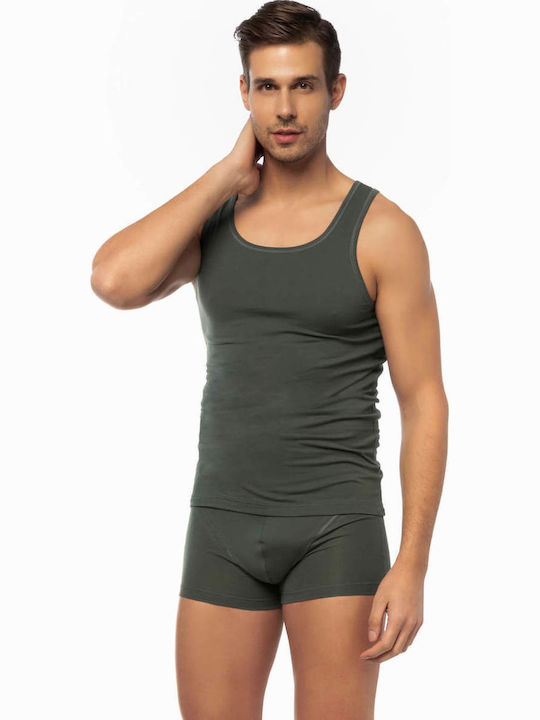 Men's Undershirt Sleeveless Grey