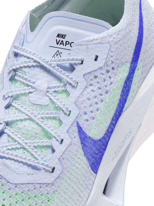 Zoomx Vaporfly Next% 3 Sport Shoes Running Football Grey / Green Strike / Light Armory Blue / Racer Blue