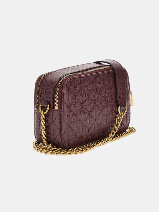 Guess Women's Bag Crossbody Burgundy