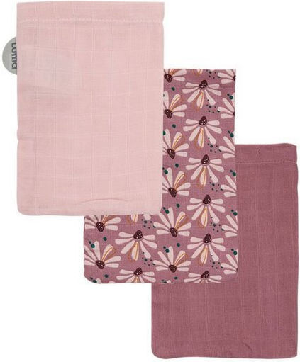 Luma Βabycare Baby-Badehandschuhe Flower Fever 3Stück