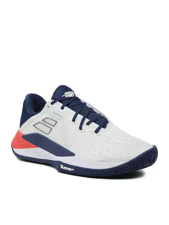 Babolat Propulse Fury Ανδρικά Παπούτσια Τένις για Όλα τα Γήπεδα Λευκά