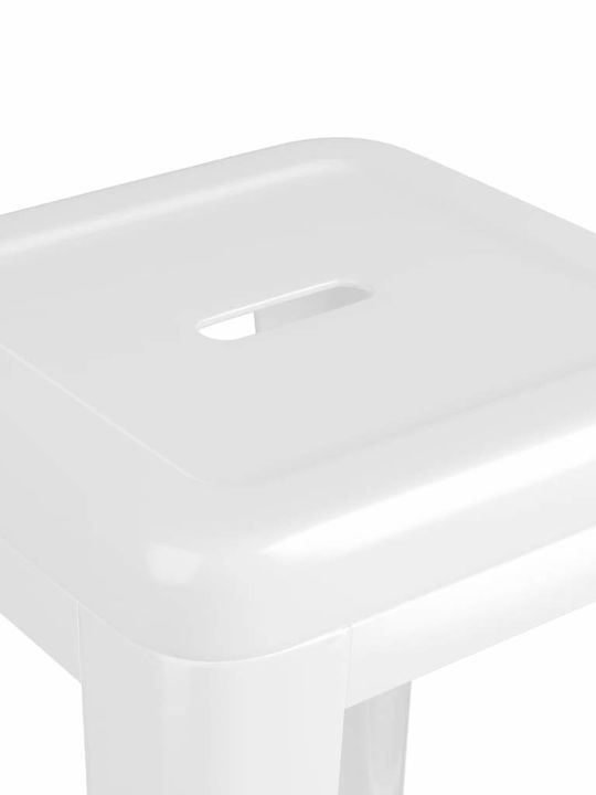 vidaXL Outdoor Bar Set 7 Pieces White