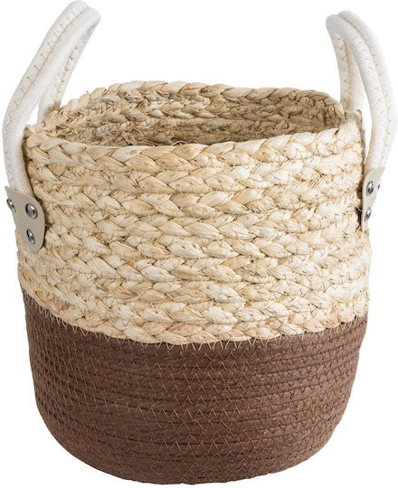 GloboStar Artificial Garden Carolina Κασπώ Rattan Μπεζ GloboStar Artificial Garden Carolina Κασπώ Rattan Μπεζ
