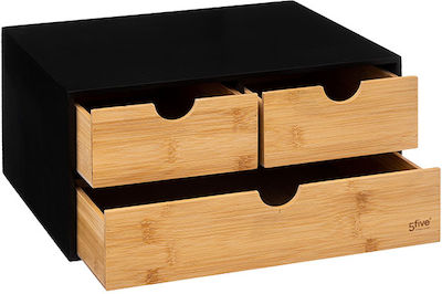 Spitishop Desktop Drawer 25x16x32cm Negru