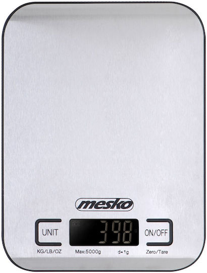 Adler Mesko Digital Kitchen Scale 1gr/5kg Black