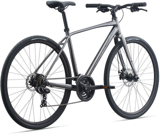 Giant Escape Disc 28" 2022 Schwarz Fahrrad Stadt mit Gängen und Mechanische Scheibenbremsen