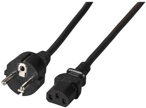 EFB Schuko - IEC C13 Кабел Черен (EK508SW.3)