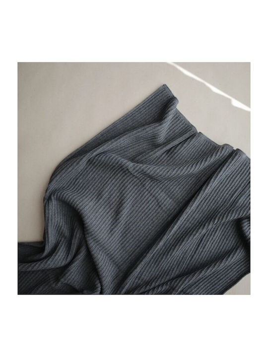 Mushie Nursery Swaddling Blanket Ribbed 100x80cm Mushie Nursery Swaddling Blanket Ribbed 100x80cm