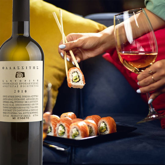 Gaia Wines Κρασί Θαλασσίτης Cellar Aged Ασύρτικο Λευκό Ξηρό Σαντορίνης 750ml