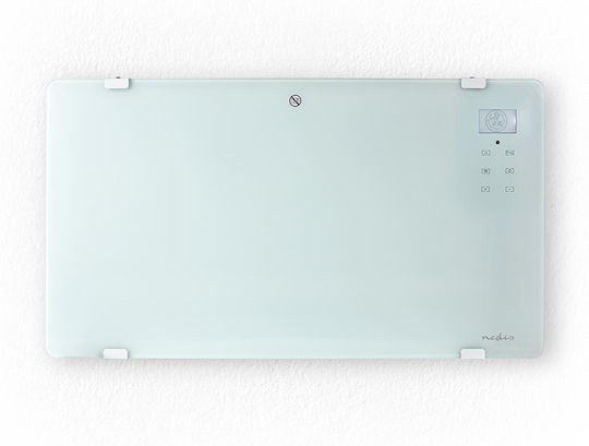 Nedis Конвектор Подов 2000W с Електронен Термостат и WiFi 83x52см Бял