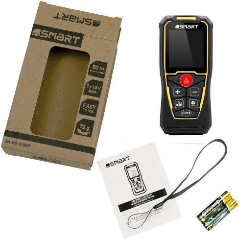 Smart 365 Μέτρο Laser 353021 με Εύρος Μέτρησης 0.2m-40m
