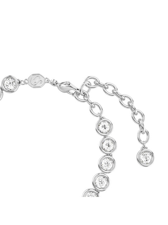 Swarovski Imber Γυναικείο Βραχιόλι Ριβιέρα από Ορείχαλκο 20cm