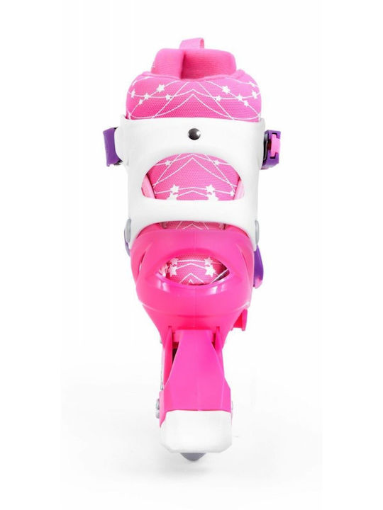 SMJ Sport Sport Combo Inline Rollers Ροζ Παιδικά