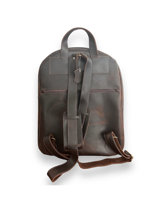 Bobags Leather Backpack Brown