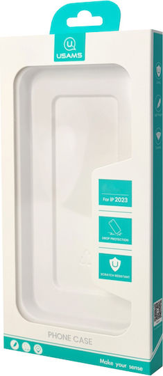 Usams Primary Back Cover Σιλικόνης Διάφανο (iPhone 15)