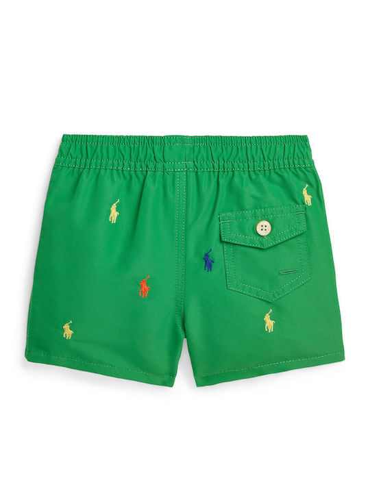 Ralph Lauren Kids Swimwear Swim Shorts Green