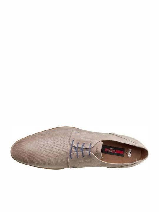 Men's Leather Casual Shoes Gray