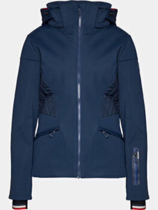 Rossignol RLLWJ15 Γυναικείο Μπουφάν Soft Shell για Σκι & Snowboard Navy Μπλε