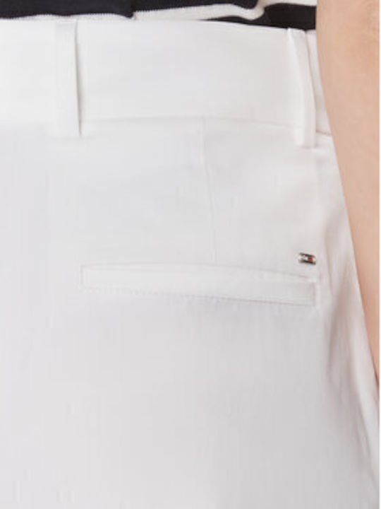 Women's Chino Trousers Slim Fit White