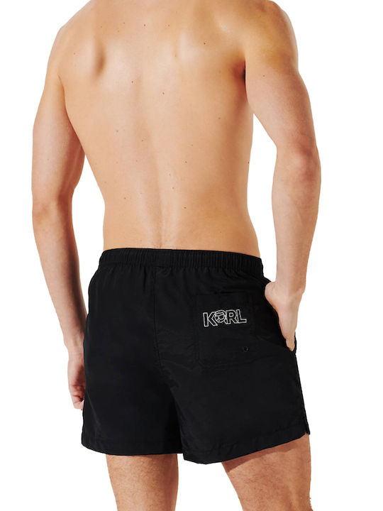 Karl Lagerfeld Ikonik Men's Swimwear Bermuda Black