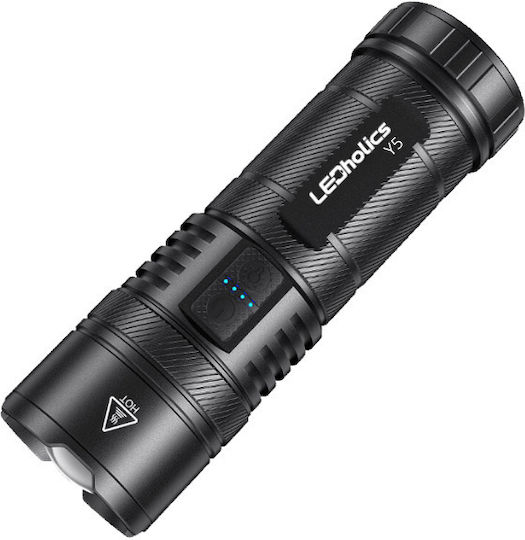 Ledholics Lumină de lucru și de sit, cu baterie Lanternă LED IP44 cu Luminozitate Maximă 1300lm