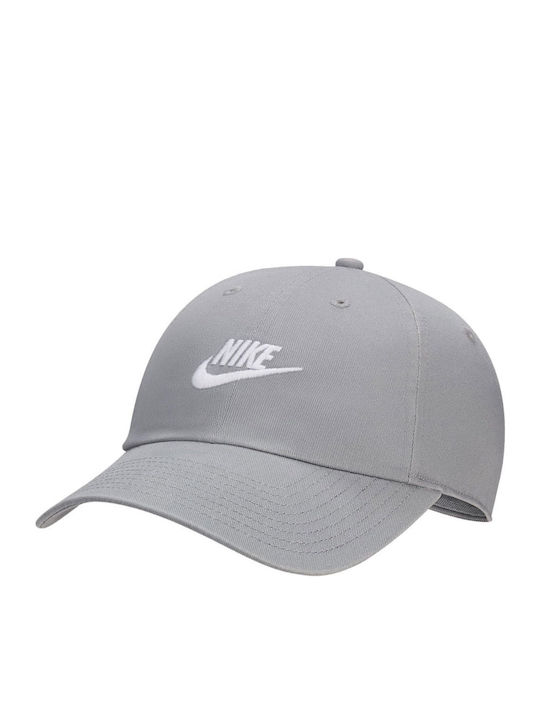 Nike Παιδικό Καπέλο Jockey Γκρι