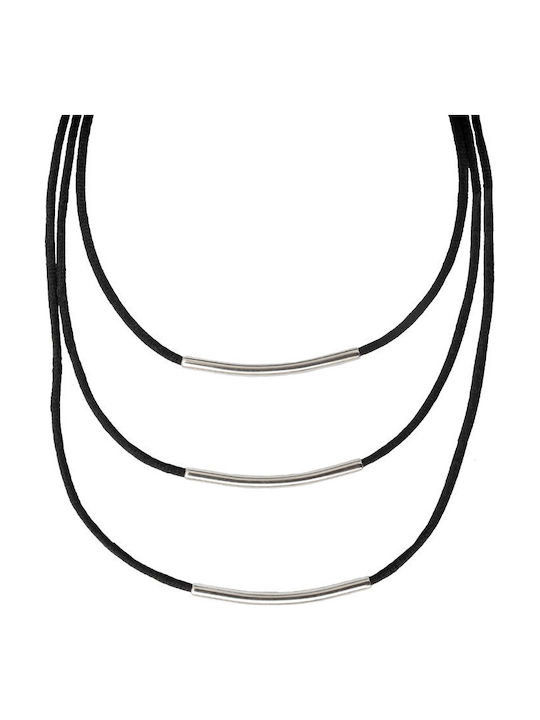 Theodora's Jewellery Κολιέ Τριπλό Theodora's Jewellery Κολιέ Τριπλό