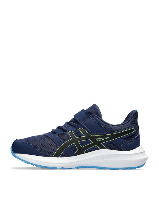 Jolt 4 PS Kids Sports Shoes Running with Hoop & Loop Closure Navy Blue