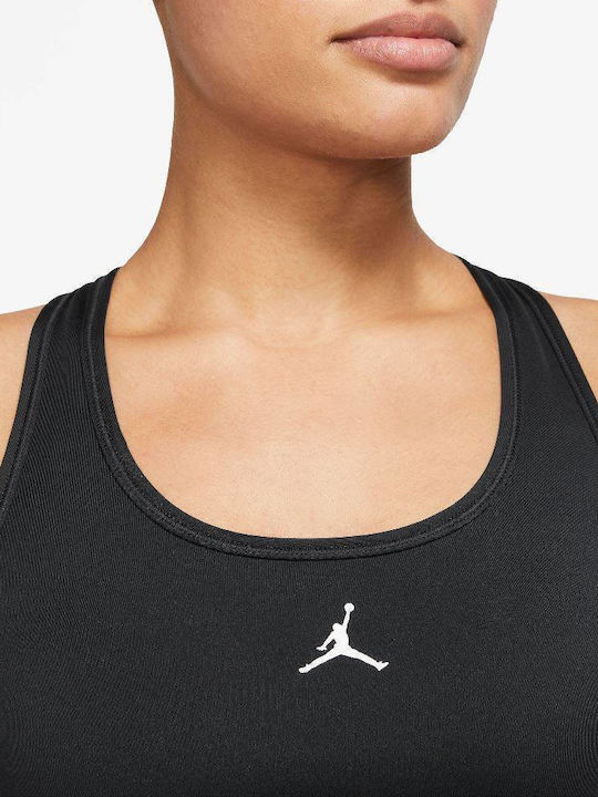 Dri-Fit  Sport Padded Jumpman Γυναικείο Αθλητικό Μπουστάκι Black / White