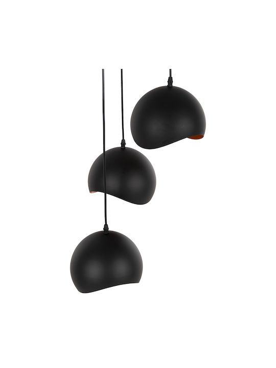 HomeMarkt Pendant Light Black with Socket E27 20cm