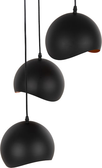 HomeMarkt Pendant Light Black with Socket E27 20cm