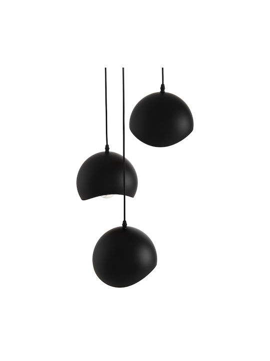 HomeMarkt Pendant Light Black with Socket E27 20cm
