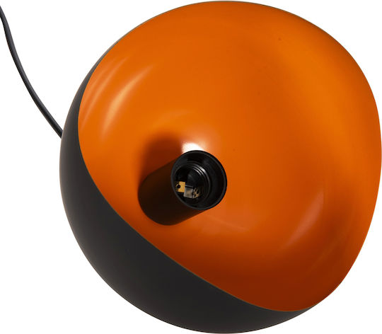 HomeMarkt Black Ceiling Light with E27 Socket 20x118cm