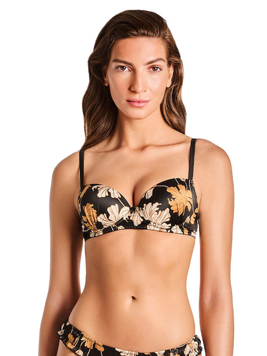 Lida Balconette Push Up Balconette Bra Underwire Colour