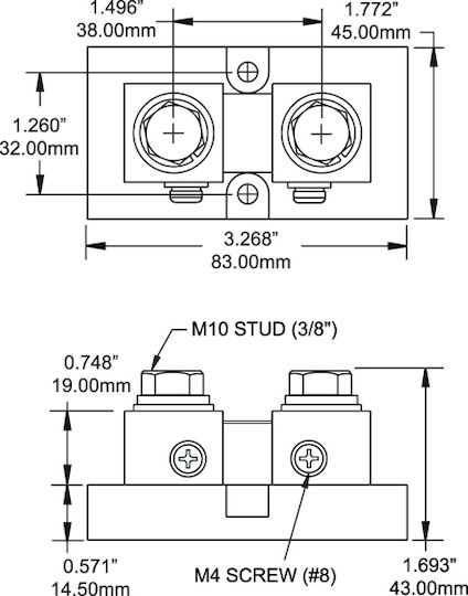 Blue Sea Systems Boat Fuse 500A