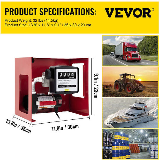 Vevor Single Phase Transfer Pump