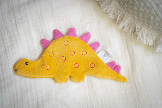 Tikiri Бебешко Кърпиче Stegosaurus Оранжево